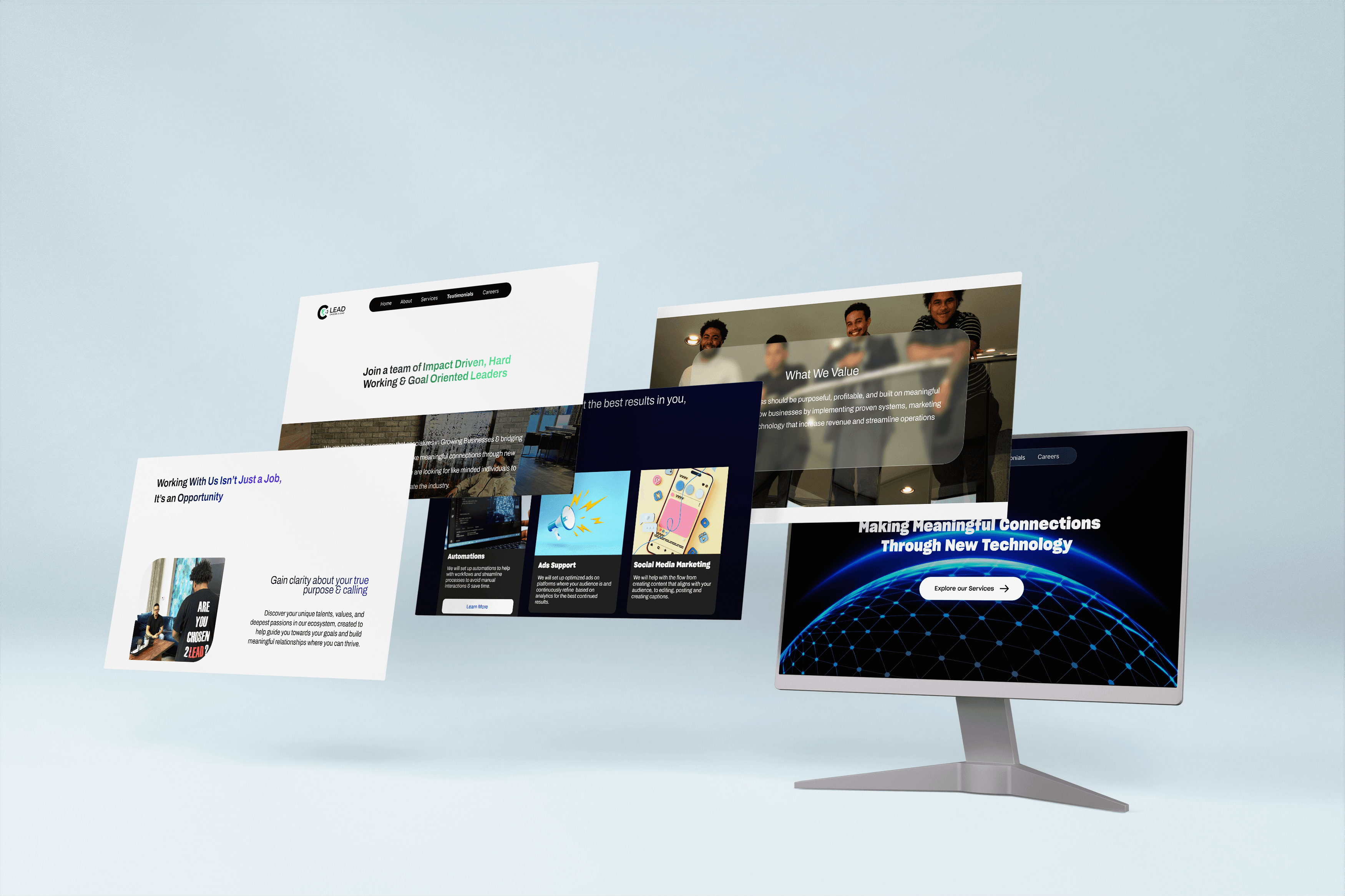 Chosen2Lead - Web Development project